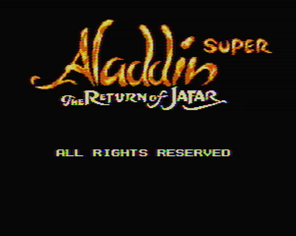 Aladdin: The Return of Jafar (RUS) screenshot